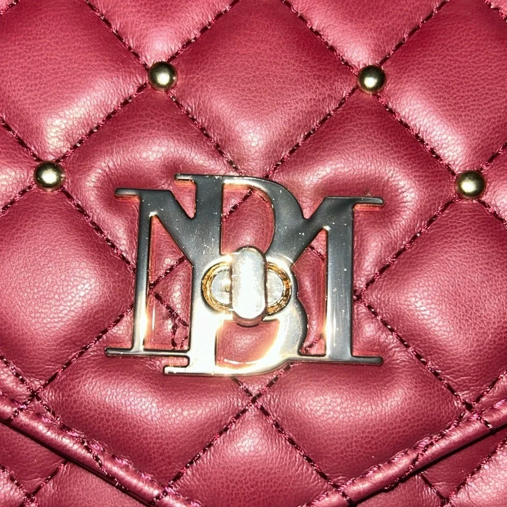 NWT Badgley Mischka crossbody diamond quilted envelope clutch - Picture 3 of 9
